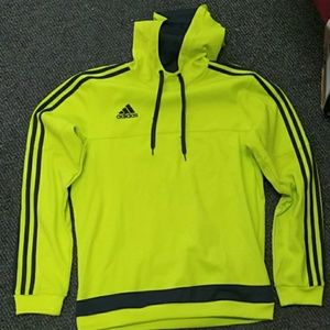 adidas hoodie neon green